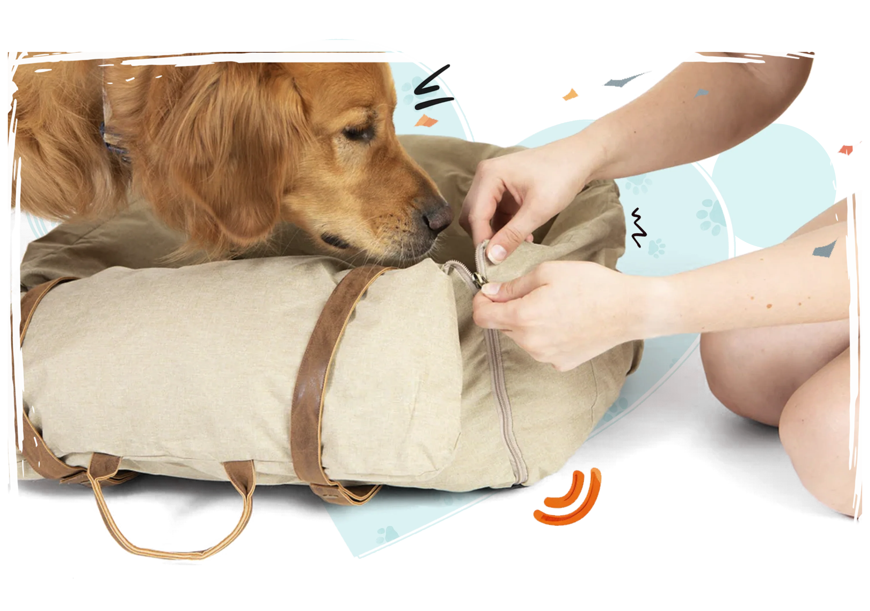 Deluxe Faux Leather Dog Car Seat