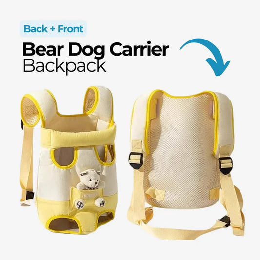 Bear Dog Carrier Backpack - The Zoo Mart