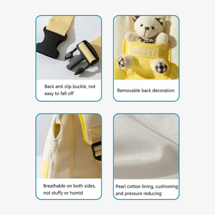 Bear Dog Carrier Backpack - The Zoo Mart