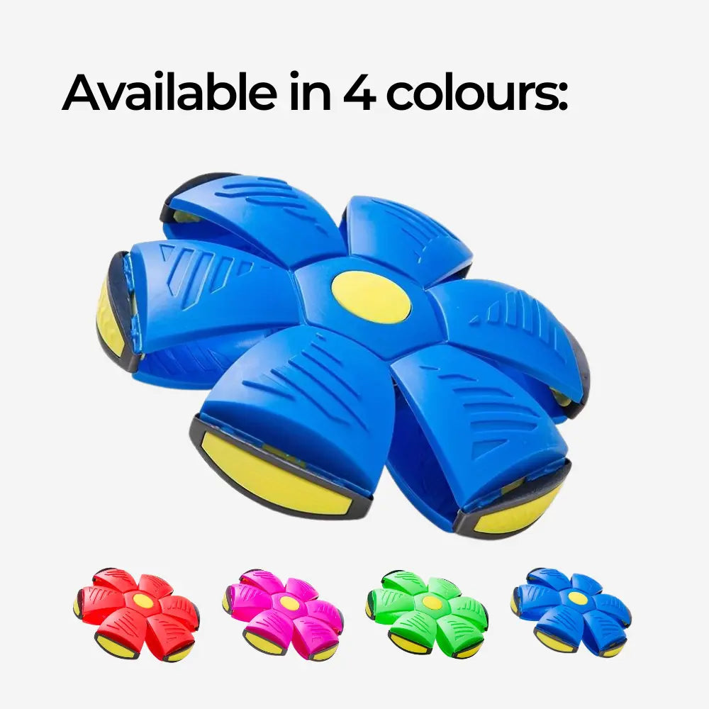 Flying Saucer Dog Ball Toy - The Zoo Mart