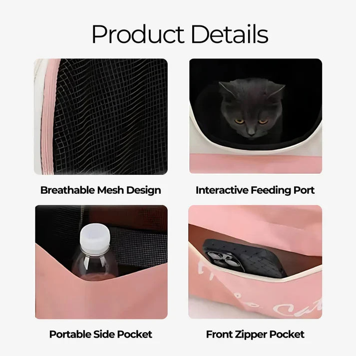 Portable Dog Carrier Backpack - The Zoo Mart