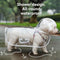 Transparent Dog Raincoat - The Zoo Mart