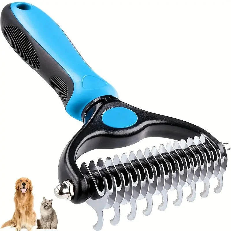 Double-Sided Grooming Brush - The Zoo Mart