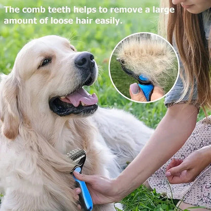 Double-Sided Grooming Brush - The Zoo Mart