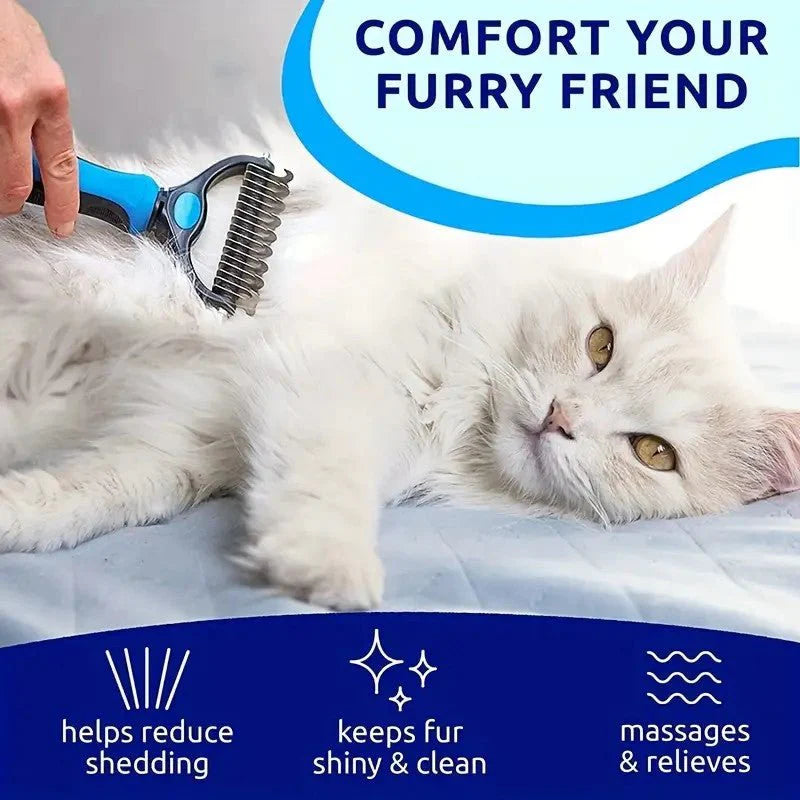 Double-Sided Grooming Brush