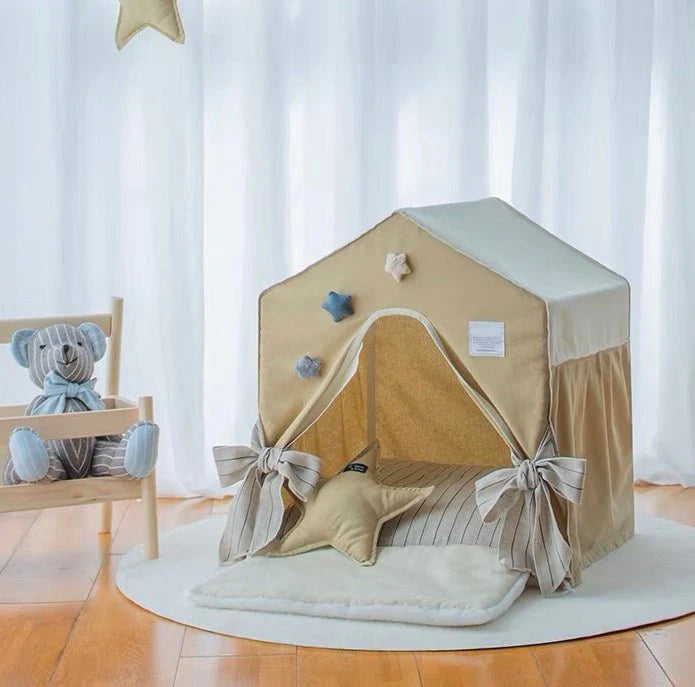 Fairy Tale Stars Small Pet Tent - The Zoo Mart