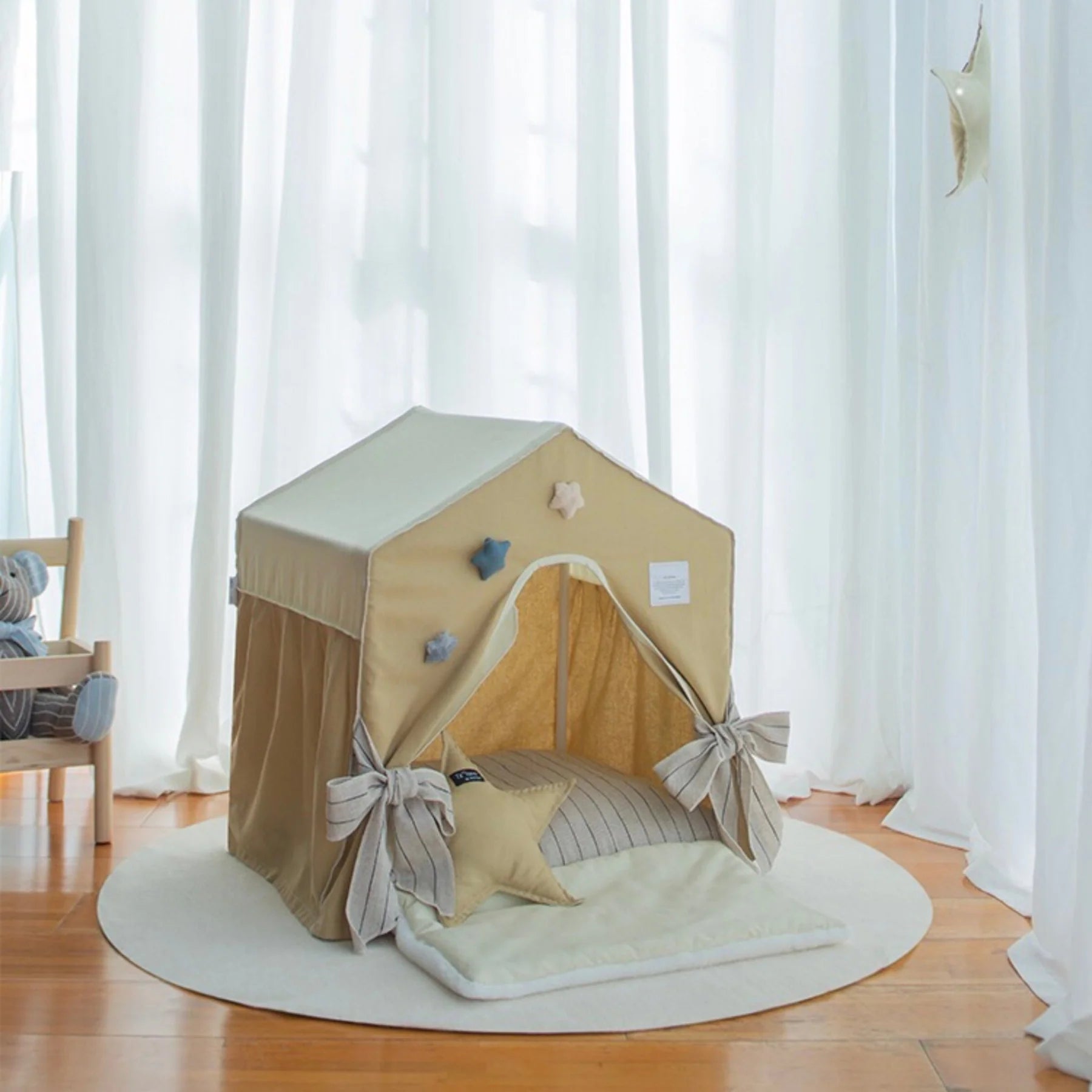 Fairy Tale Stars Small Pet Tent - The Zoo Mart