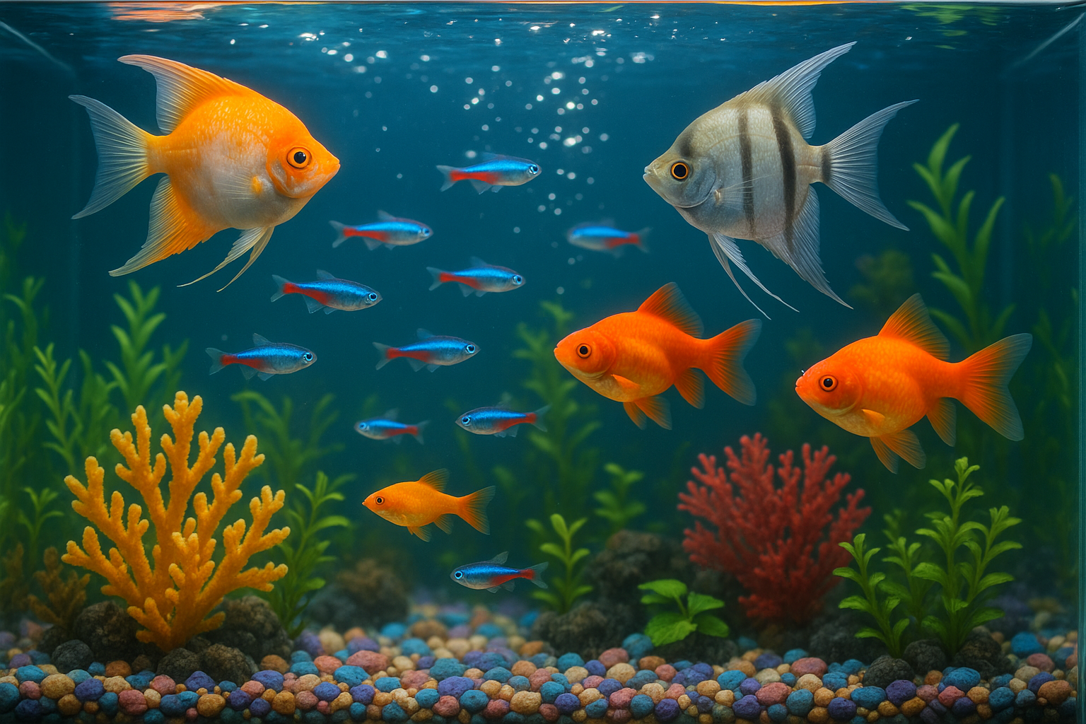 Fish in Aquarium