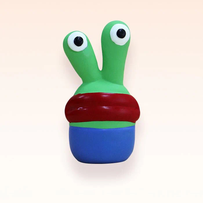 Monster Shape Natural Latex Dog Chew Toys