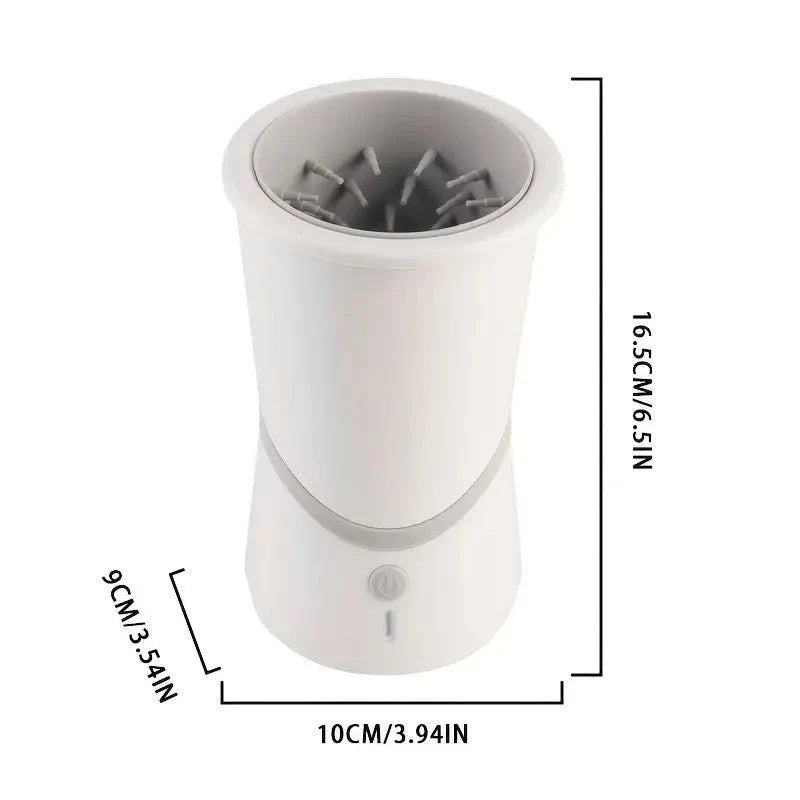 One-Button Electric Paw Cleaner