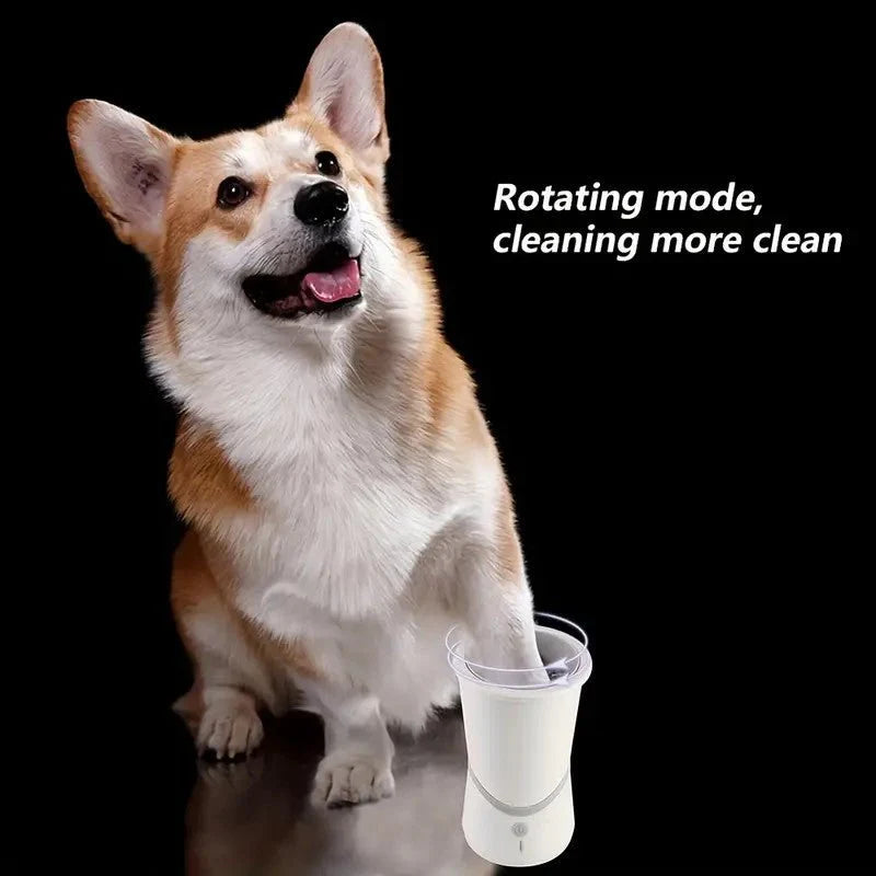 One-Button Electric Paw Cleaner - The Zoo Mart