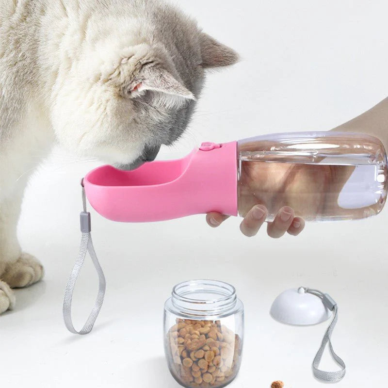 Portable Water & food Bottle 350/600ML - The Zoo Mart