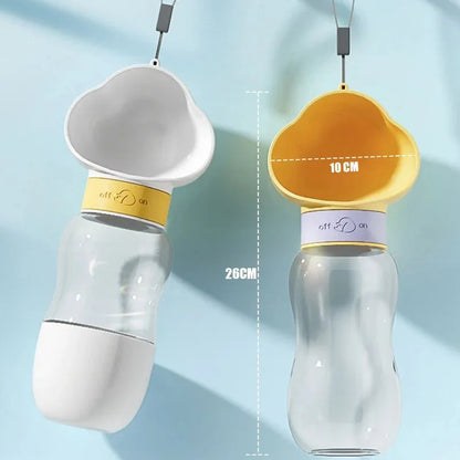 Portable Water & food Bottle 350/600ML - The Zoo Mart