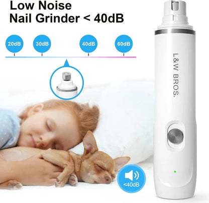 Rechargeable Nail Grinder Low-Noise - The Zoo Mart