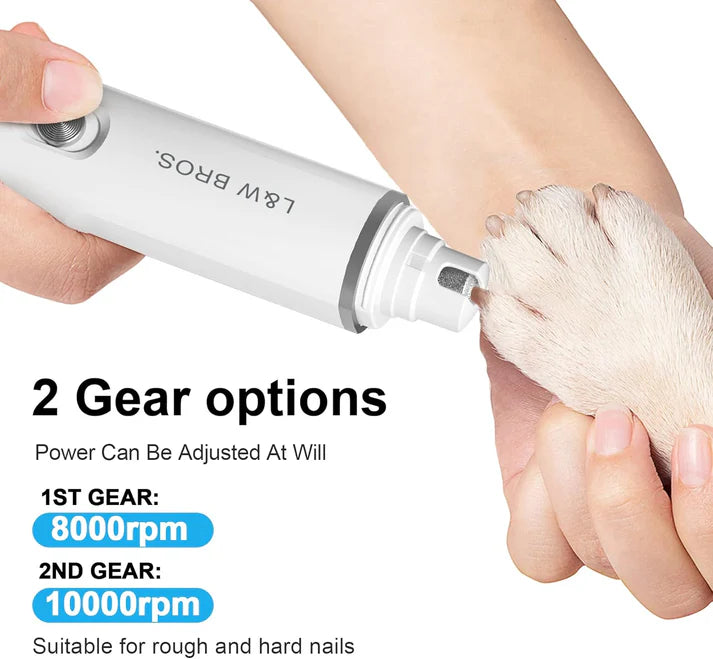 Rechargeable Nail Grinder Low-Noise - The Zoo Mart