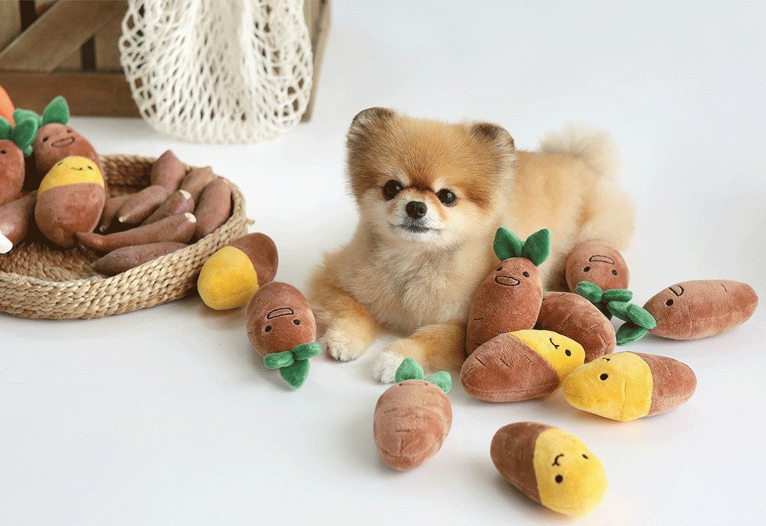 Sweet Potato Set Plush Toys with Sound