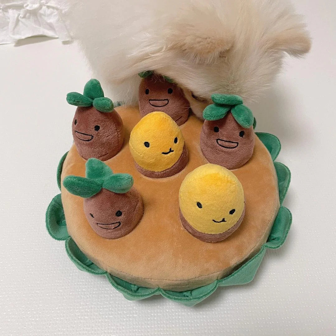 Sweet Potato Set Plush Toys with Sound